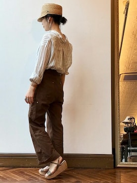 「HEAD（ヘッド）のアイテム」を使った、nano・universe lady's webeditorさん（レディース・158cm）の春コーディネート