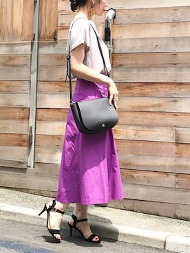 nano・universe lady's webeditorさん（レディース・158cm）の夏コーディネート