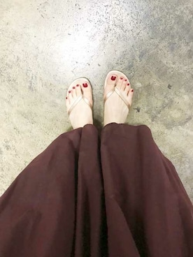 「フェススタイル」｜「アイテム（ワンピース/ドレス）」を使った、nano・universe lady's webeditorさん（レディース・158cm）の夏コーディネート