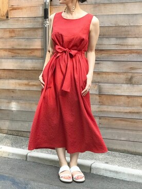 「ハシバミ」｜nano・universe lady's webeditorさん（レディース・158cm）の夏コーディネート