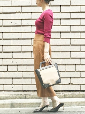 「tov（トーヴ）のアイテム」を使った、nano・universe lady's webeditorさん（レディース・158cm）の秋コーディネート