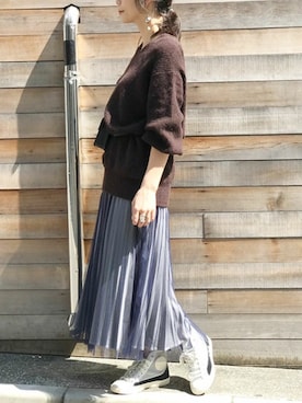 nano・universe lady's webeditorさん（レディース・158cm）の秋コーディネート