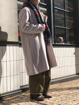 「Glen Prince（グレンプリンス）のアイテム」を使った、nano・universe lady's webeditorさん（レディース・158cm）の秋コーディネート