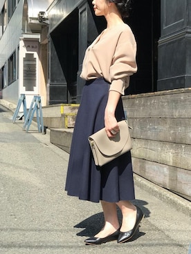 nano・universe lady's webeditorさん（レディース・158cm）の春コーディネート