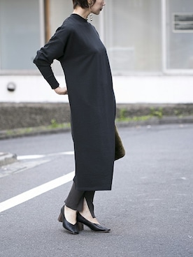 「NANO universe（ナノユニバース）のアイテム（パンプス）」を使った、nano・universe lady's webeditorさん（レディース・158cm）の秋コーディネート