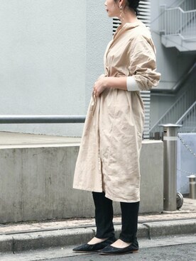 「NANO universe（ナノユニバース）のアイテム（その他シューズ）」を使った、nano・universe lady's webeditorさん（レディース・158cm）の冬コーディネート
