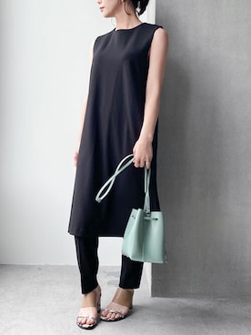 「ミントカラー」｜nano・universe lady's webeditorさん（レディース・158cm）の春コーディネート