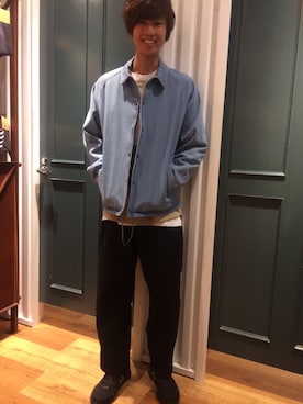 「RAGEBLUE（レイジブルー）のアイテム（その他アウター）」を使った、佐藤【RAGEBLUE】さん（メンズ・178cm）の春コーディネート