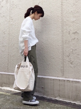 ari☆さん（レディース・154cm）の春コーディネート