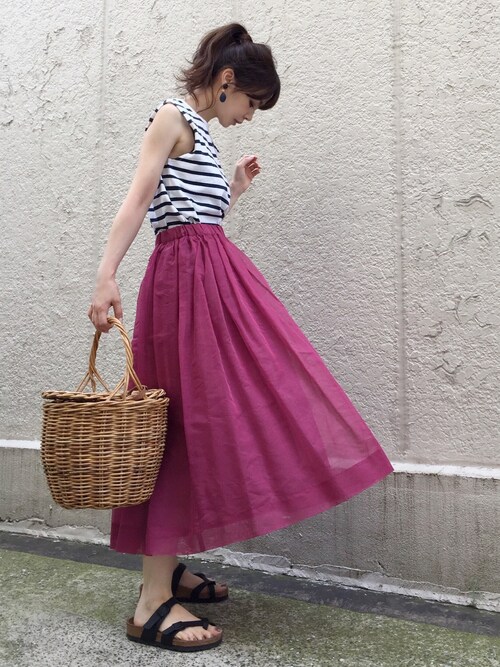 ari☆｜journal standard L'essageのスカートを使ったコーディネート - WEAR