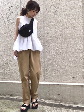 ari☆さん（レディース・155cm）の夏コーディネート