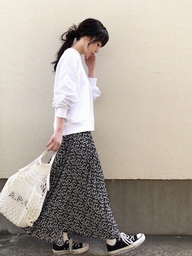 「N.（N. Natural Beauty Basic）（エヌエヌナチュラルビューティーベーシック）のアイテム」を使った、ari☆さん（レディース・155cm）の春コーディネート