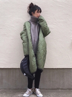 ari☆さん（レディース・155cm）の冬コーディネート