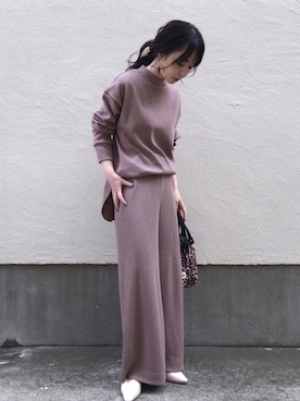 ari☆さん（レディース・155cm）の冬コーディネート