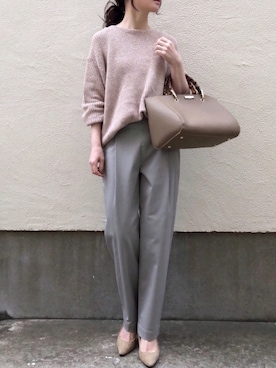 ari☆さん（レディース・155cm）の冬コーディネート