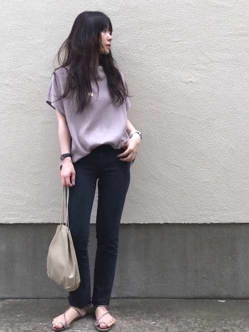 セール】【MOTHER/マザー】 FADED BLACK INSIDER CROP（デニムパンツ