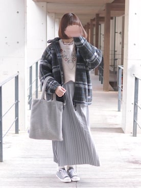 ゆずさん（レディース・166cm）の冬コーディネート