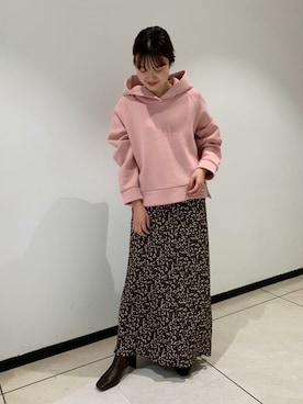 MADEMOISELLE ROPE' STAFF STYLINGさん（レディース・160cm）の冬コーディネート