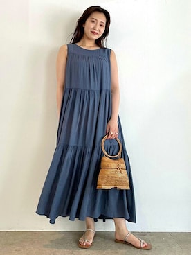 MADEMOISELLE ROPE' STAFF STYLINGさん（レディース・163cm）の春コーディネート