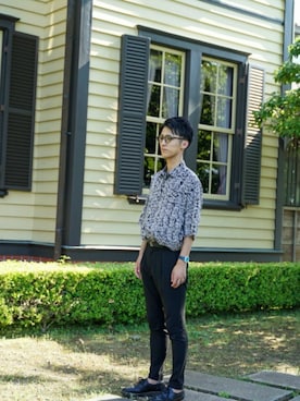 すがしょーさん（メンズ・180cm）の春コーディネート