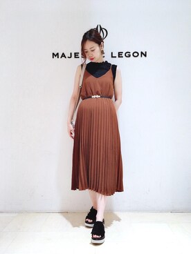 マジェスティックレゴンアミュプラザ鹿児島店スタッフさん（レディース・165cm）の夏コーディネート