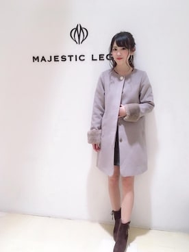 マジェスティックレゴンアミュプラザ鹿児島店スタッフさん（レディース・162cm）の秋コーディネート