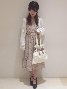 マジェスティックレゴンアミュプラザ鹿児島店スタッフさん(レディース・162cm)の冬コーディネート