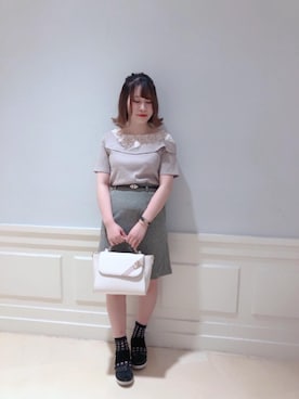 マジェスティックレゴンアミュプラザ鹿児島店スタッフさん（レディース・162cm）の夏コーディネート