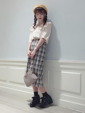 マジェスティックレゴンアミュプラザ鹿児島店スタッフさん（レディース・162cm）の夏コーディネート