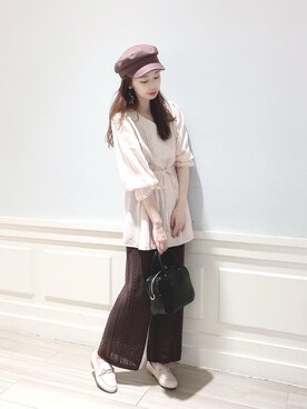 マジェスティックレゴンアミュプラザ鹿児島店スタッフさん（レディース・165cm）の秋コーディネート