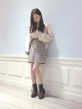 マジェスティックレゴンアミュプラザ鹿児島店スタッフさん(レディース・165cm)の秋コーディネート