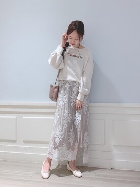 マジェスティックレゴンアミュプラザ鹿児島店スタッフさん（レディース・165cm）の秋コーディネート