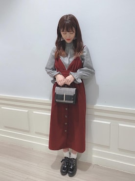 マジェスティックレゴンアミュプラザ鹿児島店スタッフさん(レディース・162cm)の秋コーディネート