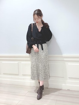 マジェスティックレゴンアミュプラザ鹿児島店スタッフさん(レディース・165cm)の秋コーディネート