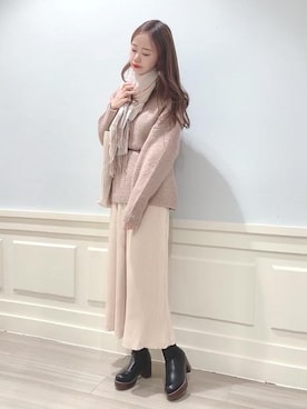 マジェスティックレゴンアミュプラザ鹿児島店スタッフさん（レディース・165cm）の秋コーディネート