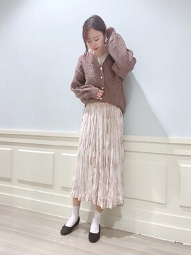 マジェスティックレゴンアミュプラザ鹿児島店スタッフさん(レディース・165cm)の冬コーディネート