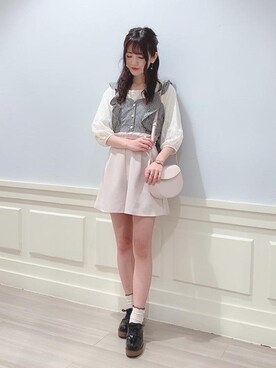 マジェスティックレゴンアミュプラザ鹿児島店スタッフさん(レディース・162cm)の春コーディネート