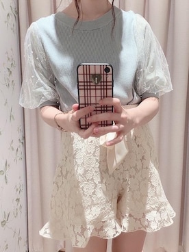 「パステルコーデ」｜マジェスティックレゴンアミュプラザ鹿児島店スタッフさん（レディース・162cm）の夏コーディネート