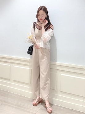 マジェスティックレゴンアミュプラザ鹿児島店スタッフさん(レディース・165cm)の夏コーディネート