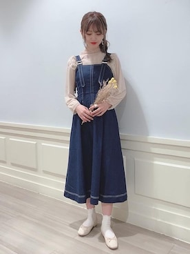 マジェスティックレゴンアミュプラザ鹿児島店スタッフさん（レディース・162cm）の秋コーディネート