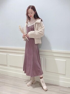 マジェスティックレゴンアミュプラザ鹿児島店スタッフさん（レディース・165cm）の秋コーディネート