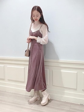 マジェスティックレゴンアミュプラザ鹿児島店スタッフさん（レディース・165cm）の秋コーディネート