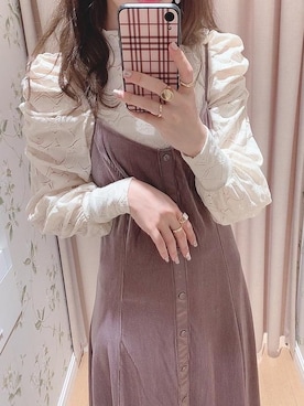 マジェスティックレゴンアミュプラザ鹿児島店スタッフさん（レディース・162cm）の秋コーディネート