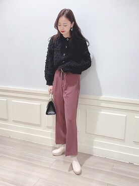 マジェスティックレゴンアミュプラザ鹿児島店スタッフさん(レディース・165cm)の秋コーディネート