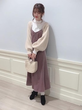 マジェスティックレゴンアミュプラザ鹿児島店スタッフさん（レディース・162cm）の秋コーディネート