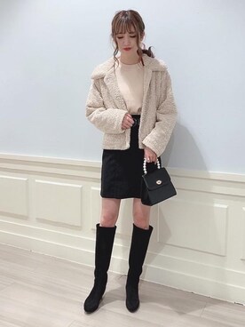 マジェスティックレゴンアミュプラザ鹿児島店スタッフさん（レディース・162cm）の秋コーディネート