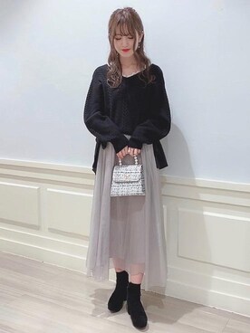 マジェスティックレゴンアミュプラザ鹿児島店スタッフさん（レディース・162cm）の秋コーディネート