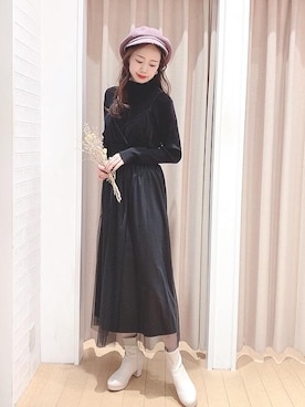 マジェスティックレゴンアミュプラザ鹿児島店スタッフさん（レディース・165cm）の秋コーディネート