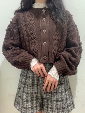 マジェスティックレゴンアミュプラザ鹿児島店スタッフさん（レディース・162cm）の冬コーディネート