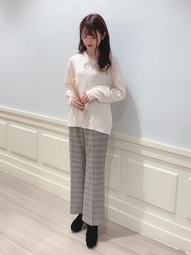 マジェスティックレゴンアミュプラザ鹿児島店スタッフさん(レディース・162cm)の冬コーディネート